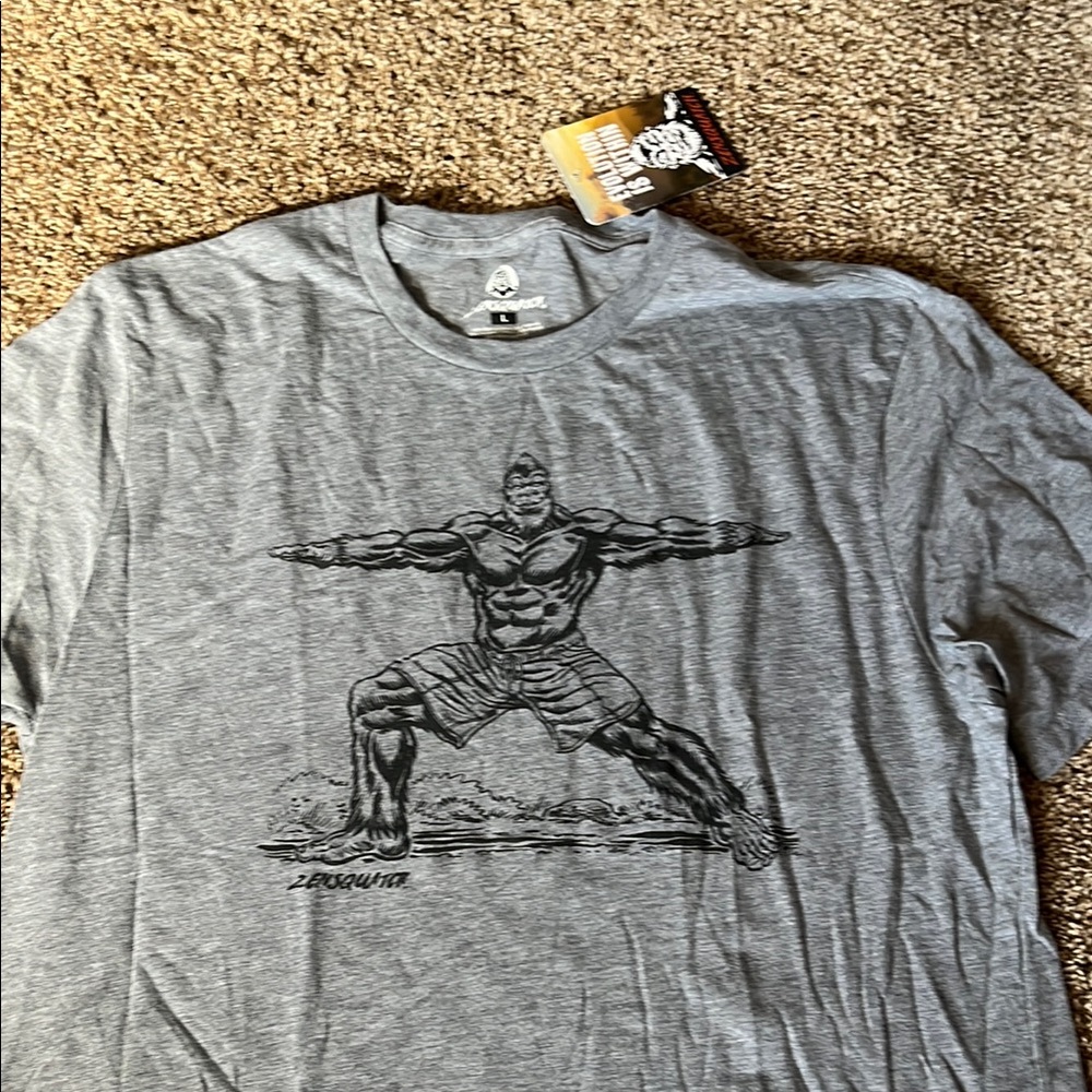 Gray Graphic Men's Shirt